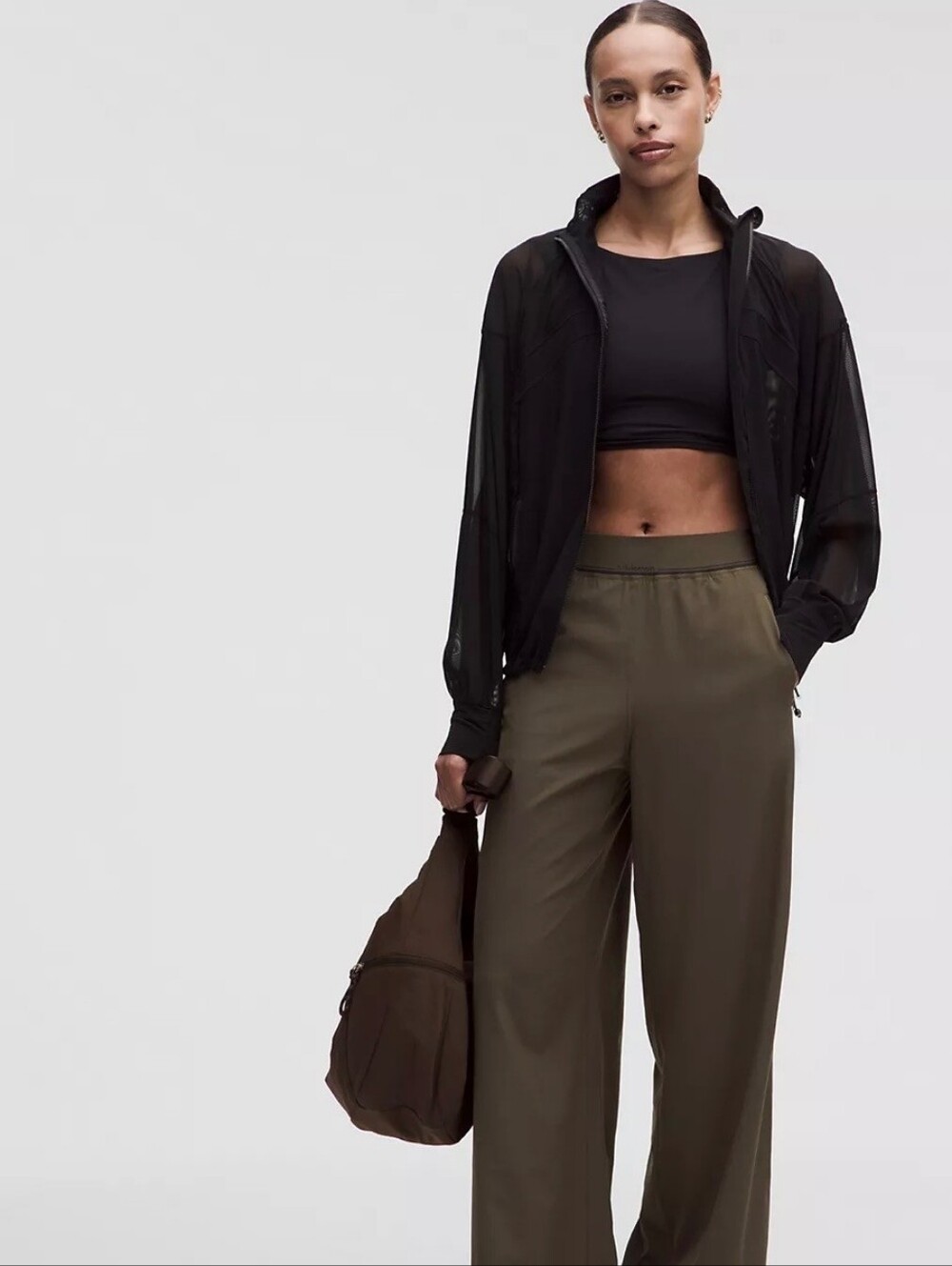 lululemon athletica Women Gray Lab Stretch Joggers